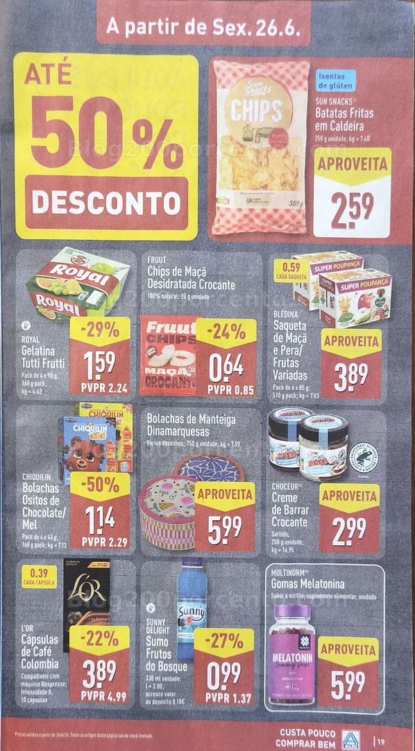 Antevisão Folheto ALDI Promoções de 22 a 28 junho
